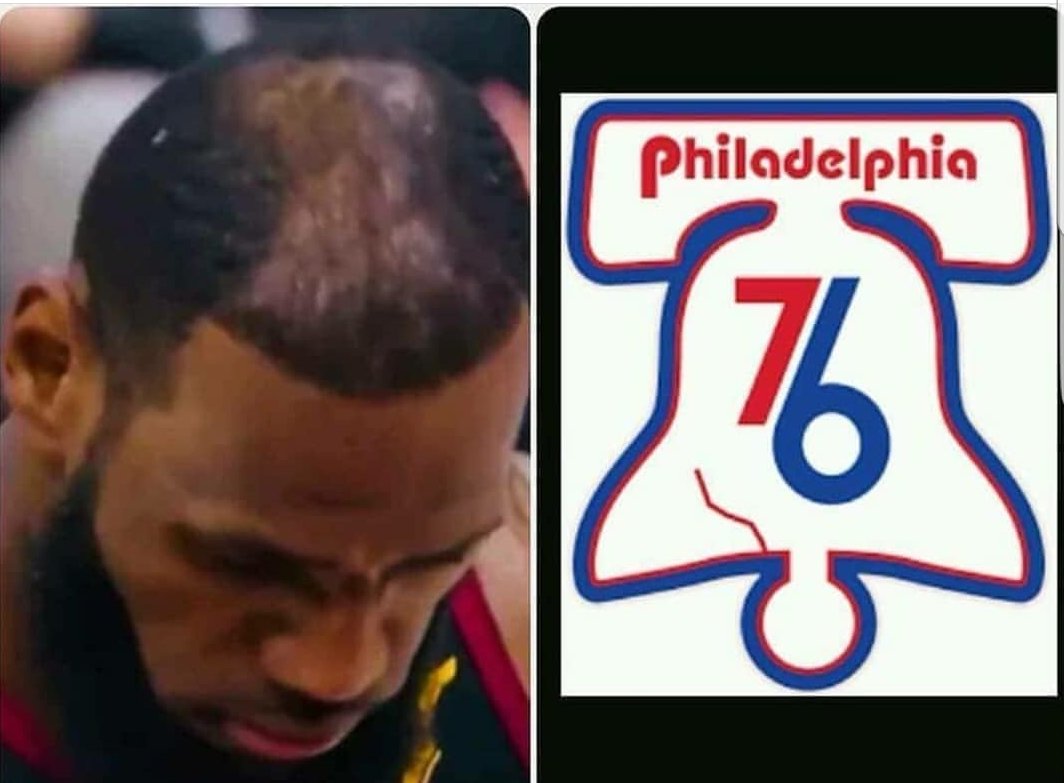 mrfizzesq's tweet image. I don't know about yall but I totally saw signs of LeBron wanting to be a Sixer the whole game..... #WitnessTheProcess #HereTheyCome