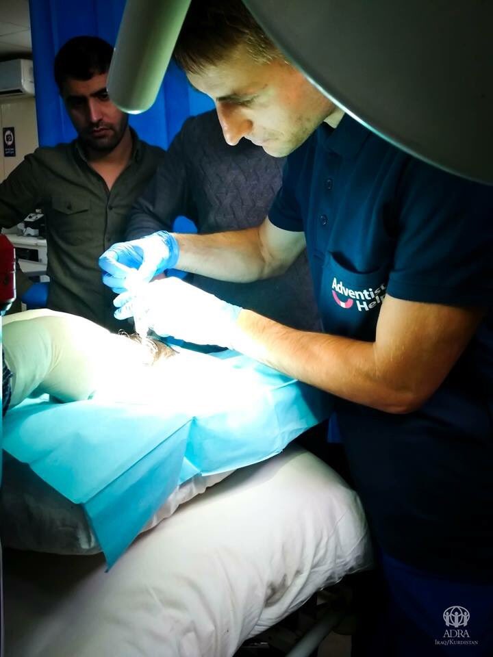 Imadanat's tweet image. On this #WorldHealthDay2018 we want to acknowledge our teams and partners that volunteer to provide much needed health services for refugee and IDP @ADRAIntl @Adventist_Help