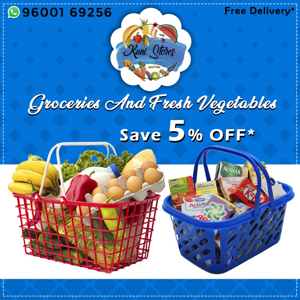 kani_stores's tweet photo. Monthly groceries with Best discount offers… Shop now @ Kani Store

Whatsapp : 9600169256

#kanistores #smartsavings #dailyhouseholditems #monthlygrocery #weeklygrocery #groceryonline #groceryhomedelivery #groceryshopnearme #groceryoffers #groceryitems #samedaydelivery https://t.co/sZfsi12OCM