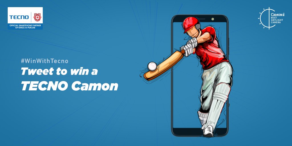 TecnoMobileInd's tweet photo. #Contest Unlocked! 
Spot any mobile ad during today’s match and tell us your magical player of the day. Don’t forget to use #WinWithTecno. It ’s that simple! 
T&amp;C - https://t.co/fJJKY6Evq8 https://t.co/cuMuNRBMf0