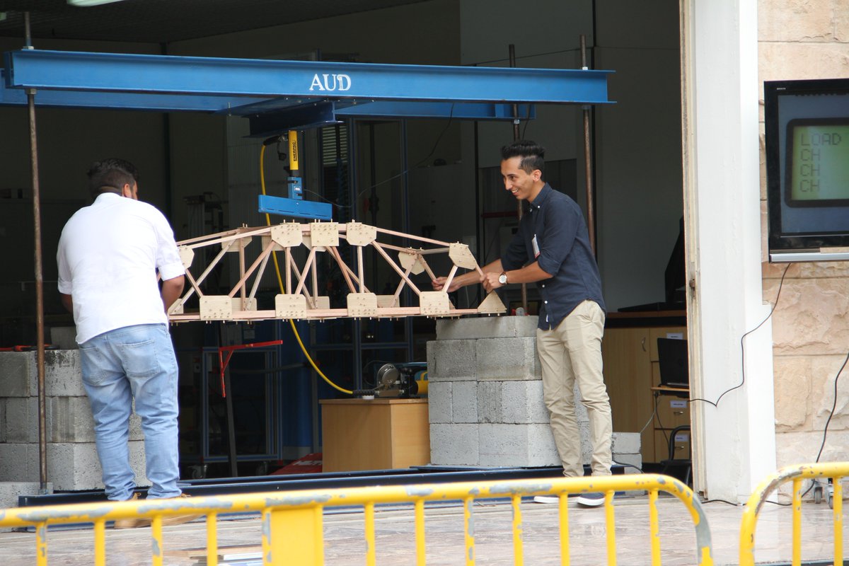 ASCE_AUD's tweet photo. From Today's Tenth Annual Bridge Competition @AUDubai @AUDengineering https://t.co/DLc8GdWbkK
