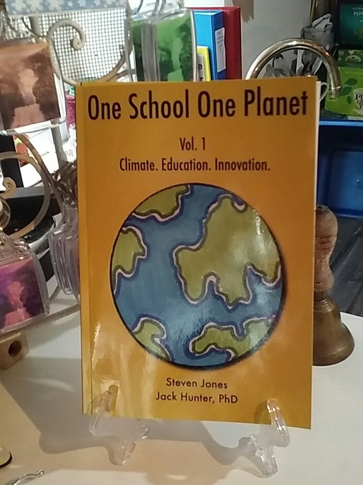 Proud to be selling thw One School One Planet handbook.. Fighting climate change one school at a time