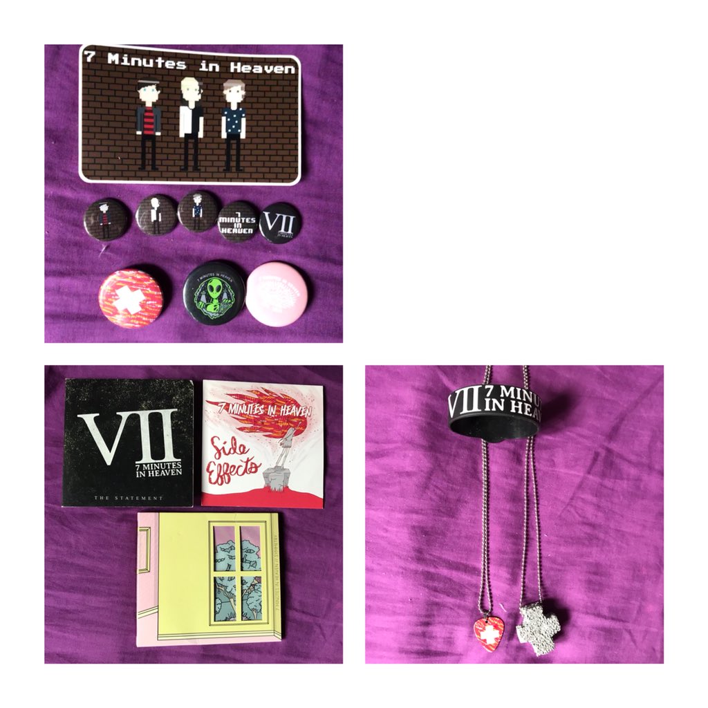 sarahmcfadyen_'s tweet photo. I found that I had duplicates of some @7MIHband merch, so I thought I’d give it to someone who doesn’t have them! Info &amp; how to enter down below! 👇🏻😊💛 * Ends April 16th * https://t.co/NTjg9t6G0Z