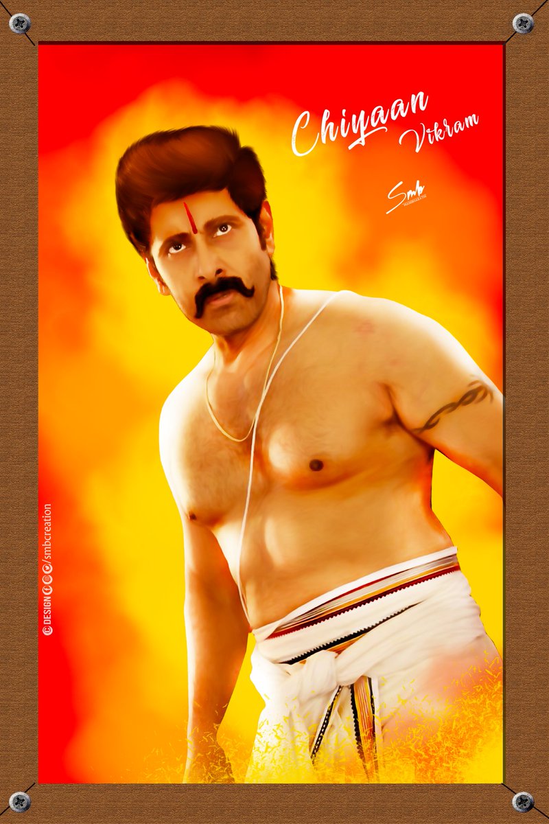 My Art Work #SMBcreation @smbcreation #Saamy2 #SaamySquare #Samy2 #SamySquare #ChiyaanVikram @actorsimha @KeerthyOfficial @ThameensFilms @shibuthameens @proyuvraaj @mugeshsharmaa @SSMusicTweet @igtamil @behindwoods  @KollywudCinema @rameshlaus @itisprashanth @LMKMovieManiac