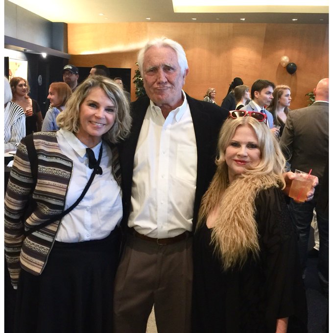 One more #photo from the Miles To Go #premier with BF @SuzeLanier and #jamesbond #georgelazenby at #thewritersguild<a href="/tag/photo"class="tags">#photo</a><a href="/tag/premier"class="tags">#premier</a><a href="/tag/cool"class="tags"><span>#cool</span></a><a href="/tag/jamesbond"class="tags"><span>#jamesbond</span></a><a href="/tag/bondjamesbond"class="tags"><span>#bondjamesbond</span></a><a href="/tag/georgelazenby"class="tags"><span>#georgelazenby</span></a>