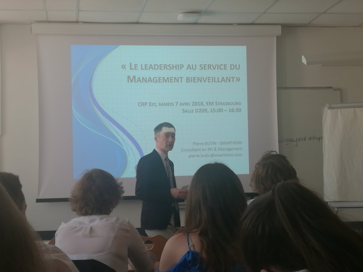 "Le poisson pourri par la tête" <a href="/butin_pierre/">👤 Pierre BUTIN</a> au #CRPEST18 
<a href="/JE_Stras/">JEStrasbourgeoises</a> <a href="/PSIngenierie/">PSI</a> <a href="/cnje/">Junior-Entreprises</a> #WeAreJE