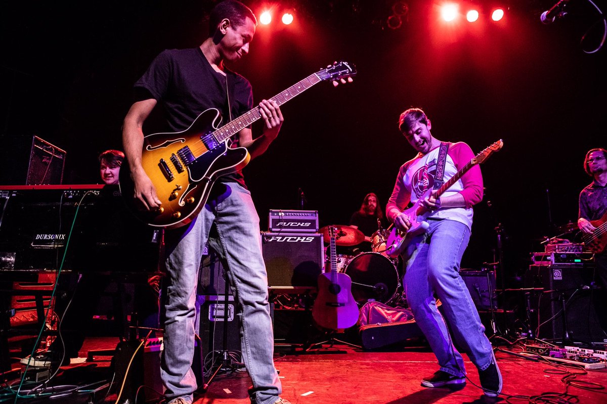 GramercyTheatre's tweet photo. 🎤 .@McLovinsBand x @WildAdriatic x Denizen last night!

// 📷:@sachynsuch https://t.co/L56w6c7Dmm