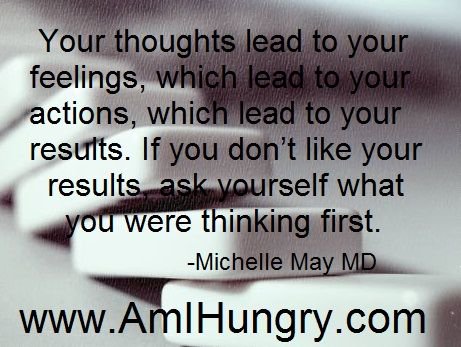 EatWhatYouLove's tweet photo. If you don't like your results, ask yourself what you were thinking first. #MindfulMoment https://t.co/jBPCDch9rU