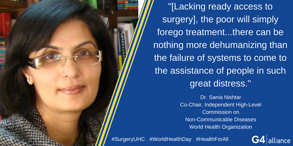 Every year,  ~81 million people face catastrophic expenditure seeking access to safe surgical &amp; anaesthesia care. Others forego treatment, leading to millions of preventable deaths + disabilities. This #WorldHealthDay, and every day, we call for an end to this inequity.
