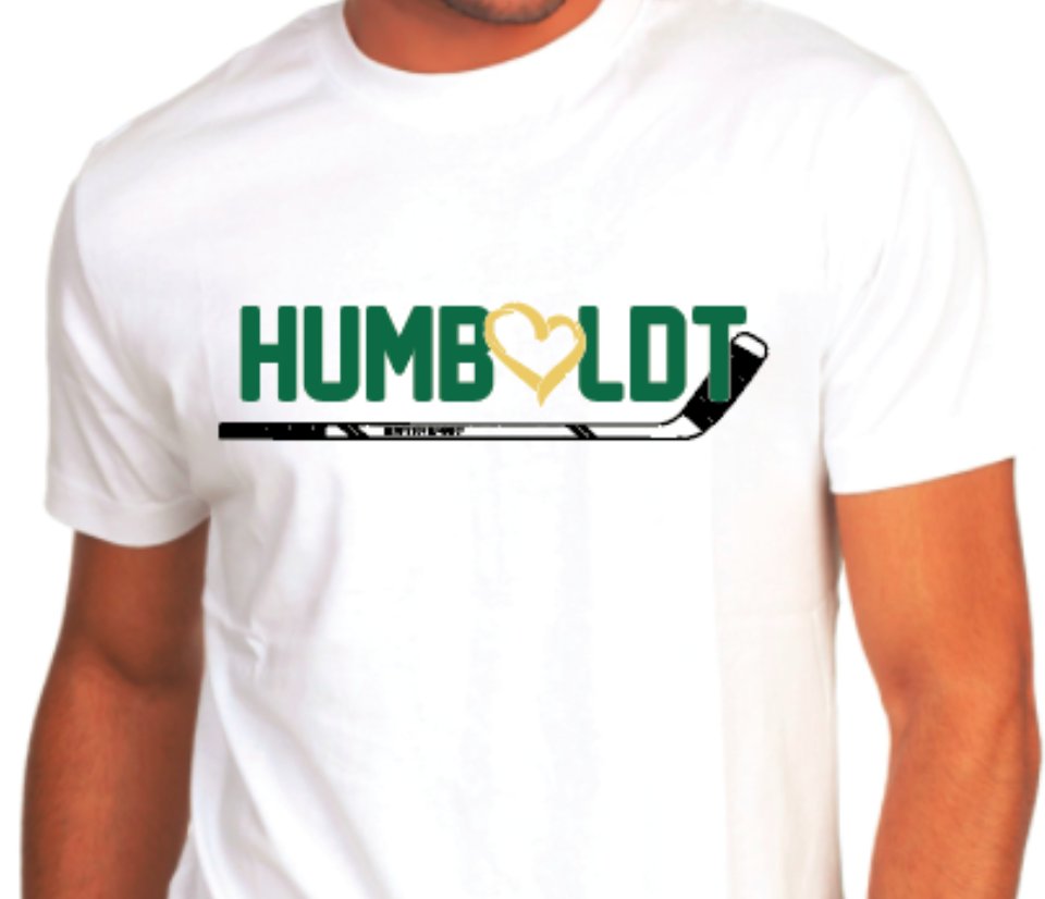 OilersNation's tweet image. The Humboldt Broncos charity tee is now live with 100% of the profits going directly to the victims of this horrible tragedy. If this is not for you, please lend a hand by helping us spread the word. Thank you in advance. 💚💛 nationgear.ca/products/humbo… #HumboldtBroncos