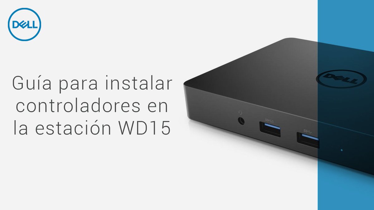 DellAyuda's tweet photo. ¿Te hace falta ❗️ instalar los #controladores para la estación #WD15?
✅ ¡Sigue los pasos de esta guía! 🌐 https://t.co/TRK7sb6GYM https://t.co/D21tWziUAE