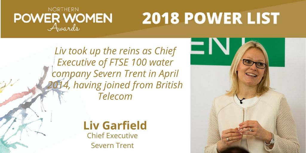 We Are PoWEr (@wearepower_net) on Twitter photo Congratulations to Liv Garfield of <a href="/stwater/">Severn Trent</a> who made it onto our #NPWAwards #PowerList 2018! #NPWRoleModels Congratulations to Liv Garfield of <a href="/stwater/">Severn Trent</a> who made it onto our #NPWAwards #PowerList 2018! #NPWRoleModels