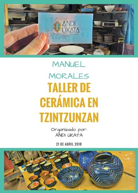 UkataAndi's tweet photo. ¿Estas de visita en Morelia? te invitamos a una experiencia inigualable, conoce el taller de Manuel Morales Artesano de Cerámica de Alta Temperatura, nosotros te llevemos y 👉 solo disfruta! 
#andiúkata #TurimosArtesanal  registrate en: https://t.co/xlClNlRsAq para asistir! https://t.co/KGIGoErYq4