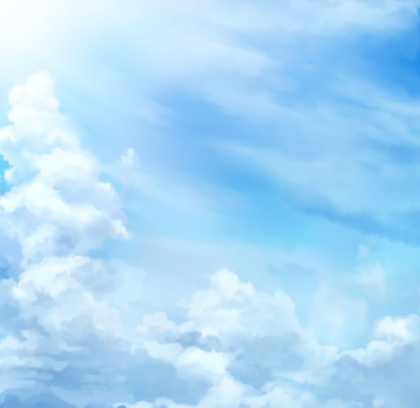 Kumao イラストレーター 在 Twitter 上 空と雲を描きました 夏雲的な イラスト 背景 夏雲 空 Clipstudio T Co Okopore2cb Twitter