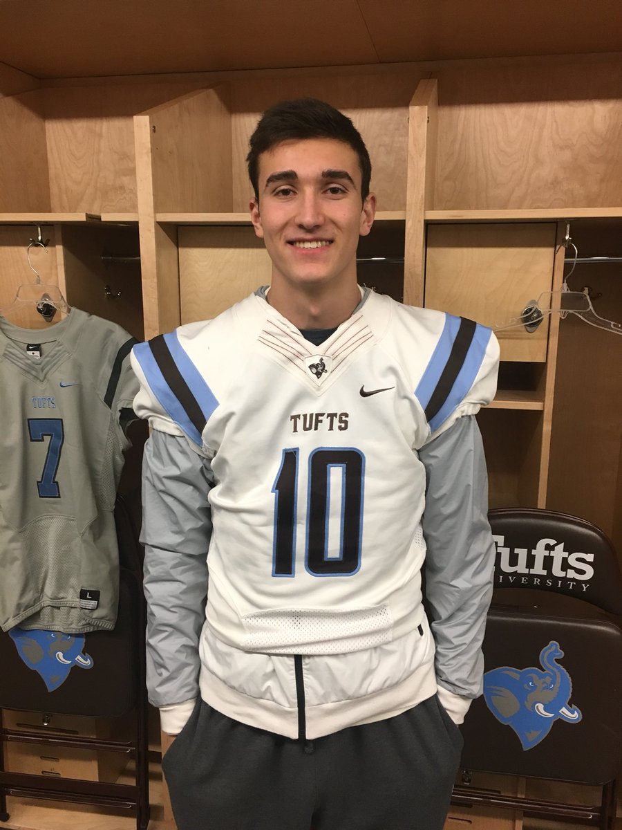 PaulCampo3's tweet photo. Proud to announce my commitment to Tufts University. Thank you to everyone who supported me! Can’t wait to see what the future has in store for me! #Jumbos https://t.co/zSO1iDC7c6