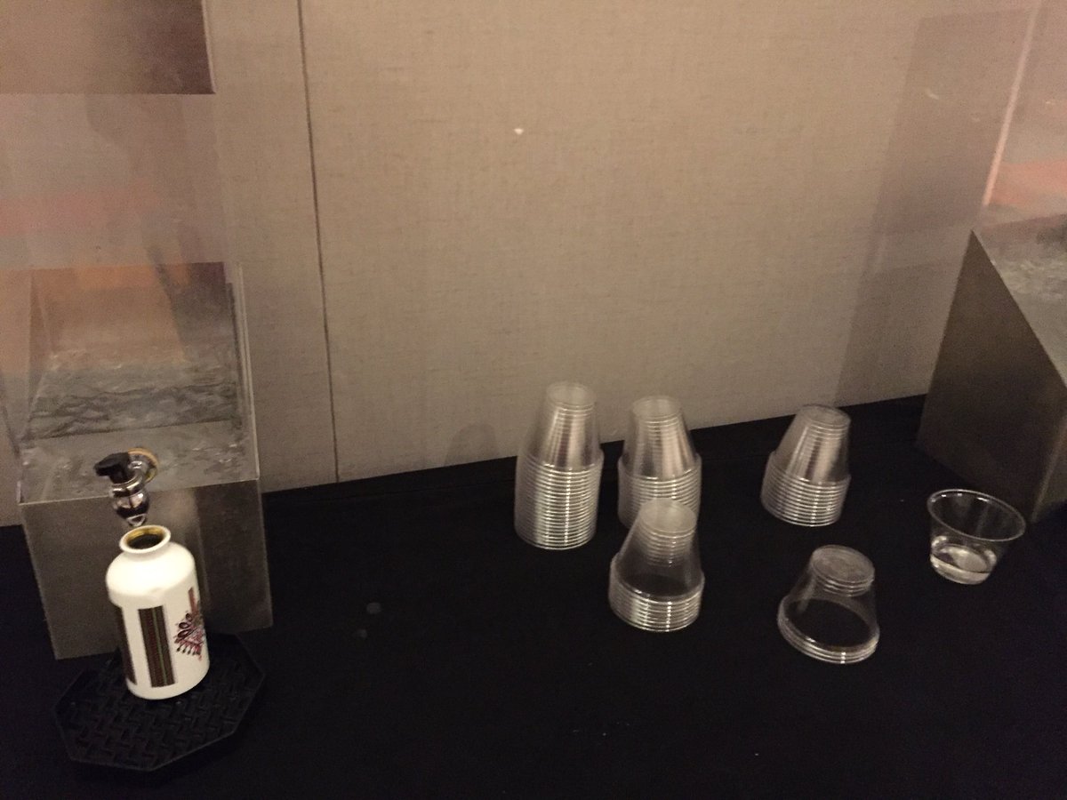 Anthrolum's tweet photo. #SFAA2018 Really enjoyed all the great conversations! But appallee that withh an annual theme on #sustainability we produced so much trash! @Loews_Hotels Why not replace the #plastic cups ? @SfAAnthro perhaps provide us mugs instead of totebags? https://t.co/jjXFxZOkZq