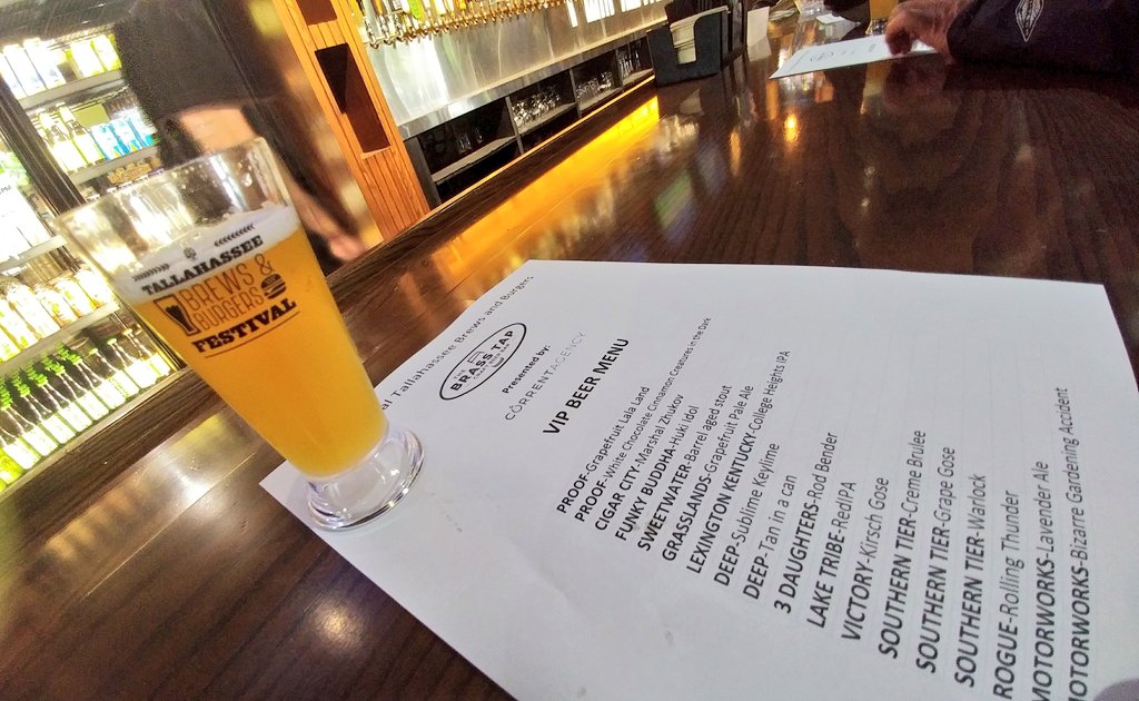 TLHBeerSociety's tweet photo. The #sublimekeylime from @DeepBrew in the tasting room is fire. 🔥 https://t.co/fIbmDfy4AF