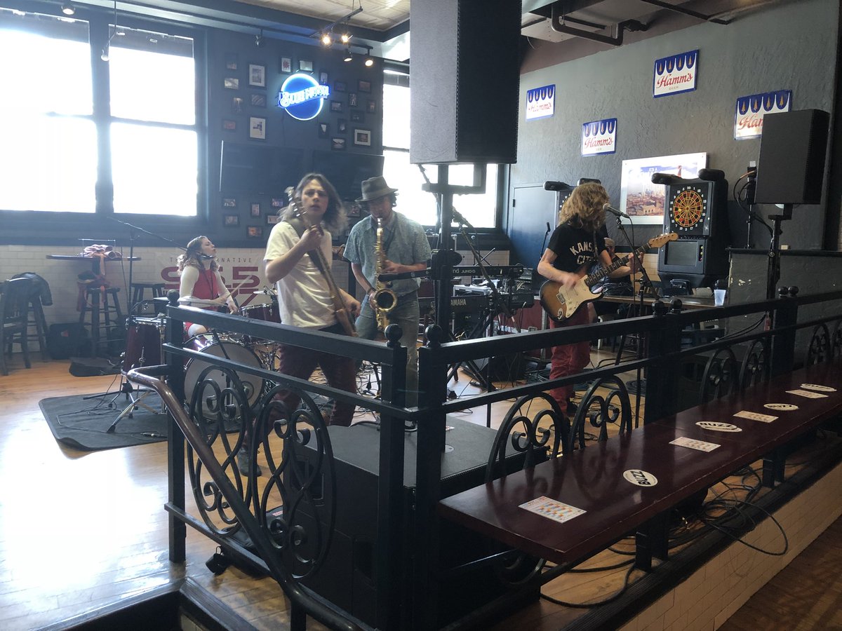 <a href="/965TheBuzz/">96.5 The Buzz</a> <a href="/Joel311Bandit/">Joel The Bandit</a> <a href="/AmericanslimKC/">American SLIM</a> is KILLING it at @KCPizzaBar !!!! <a href="/AmanduhNicole/">amanda stronegger</a> and <a href="/Jeriney/">Jeriney</a> nodding along!
