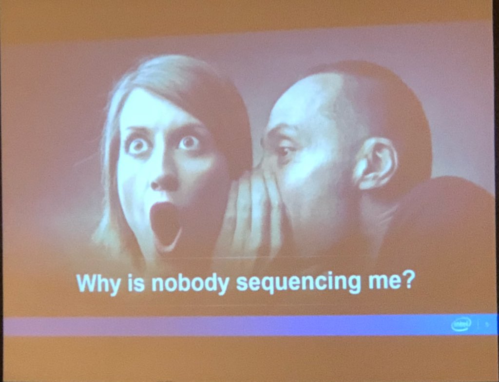 BernardAFox's tweet image. AMAZING STORY!! - #SequenceMe advocate, Stage 4 Prostate CA survivor and RockStar storyteller @bryceolson @intel provides important info for patients with cancer/DEMAND to Be Sequenced! @Answer2CancerOR clinical trials @ bit.ly/2ChNO6n #A2C