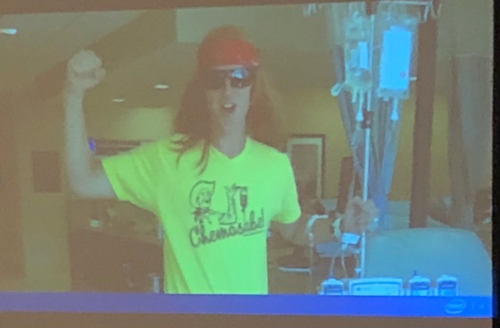 BernardAFox's tweet image. AMAZING STORY!! - #SequenceMe advocate, Stage 4 Prostate CA survivor and RockStar storyteller @bryceolson @intel provides important info for patients with cancer/DEMAND to Be Sequenced! @Answer2CancerOR clinical trials @ bit.ly/2ChNO6n #A2C