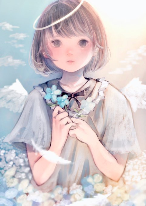 「天使」のTwitter画像/イラスト(古い順｜RT&Fav:50)