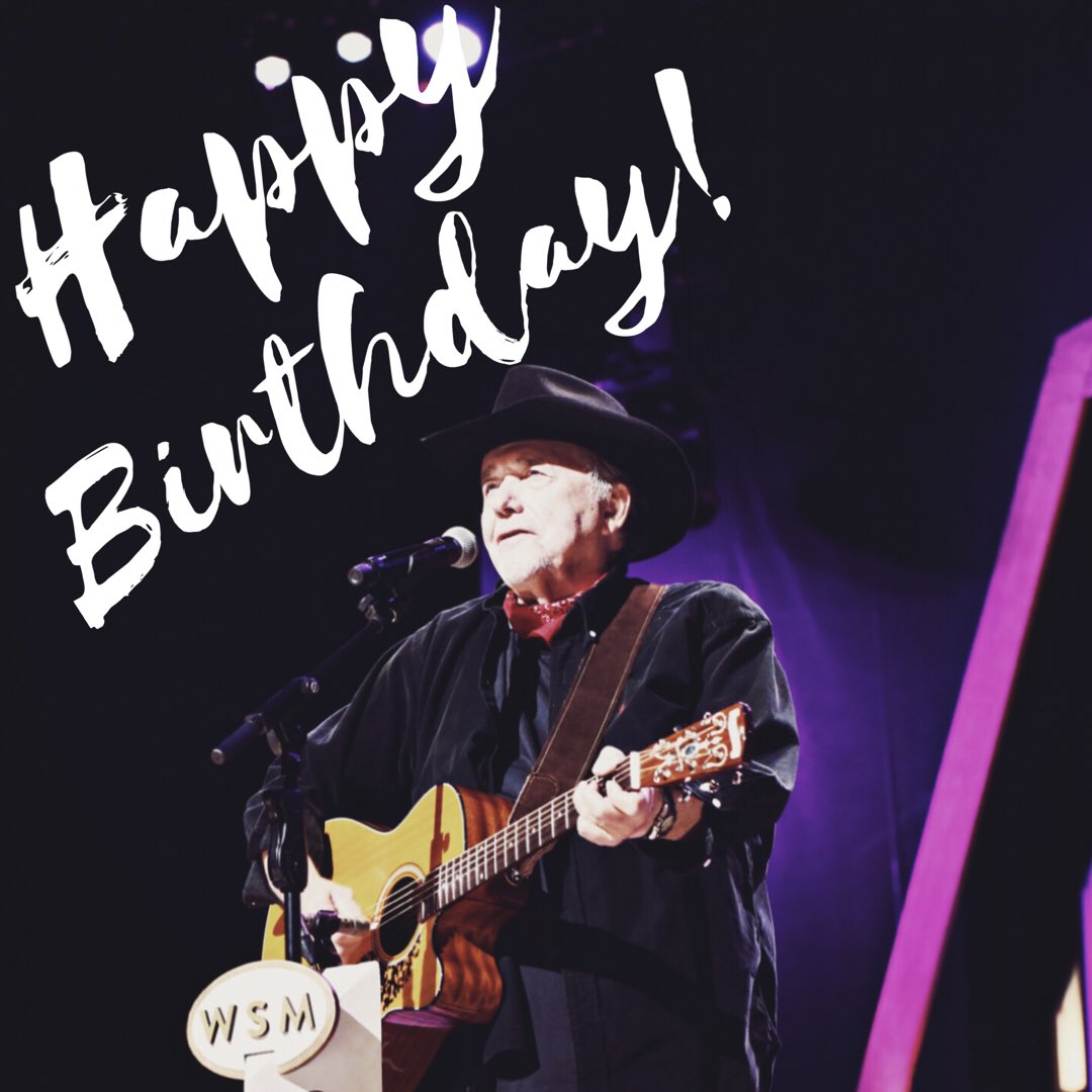 Happy 83rd Birthday Bobby Bare! See you tonight at the Opry! - Your Team
.   