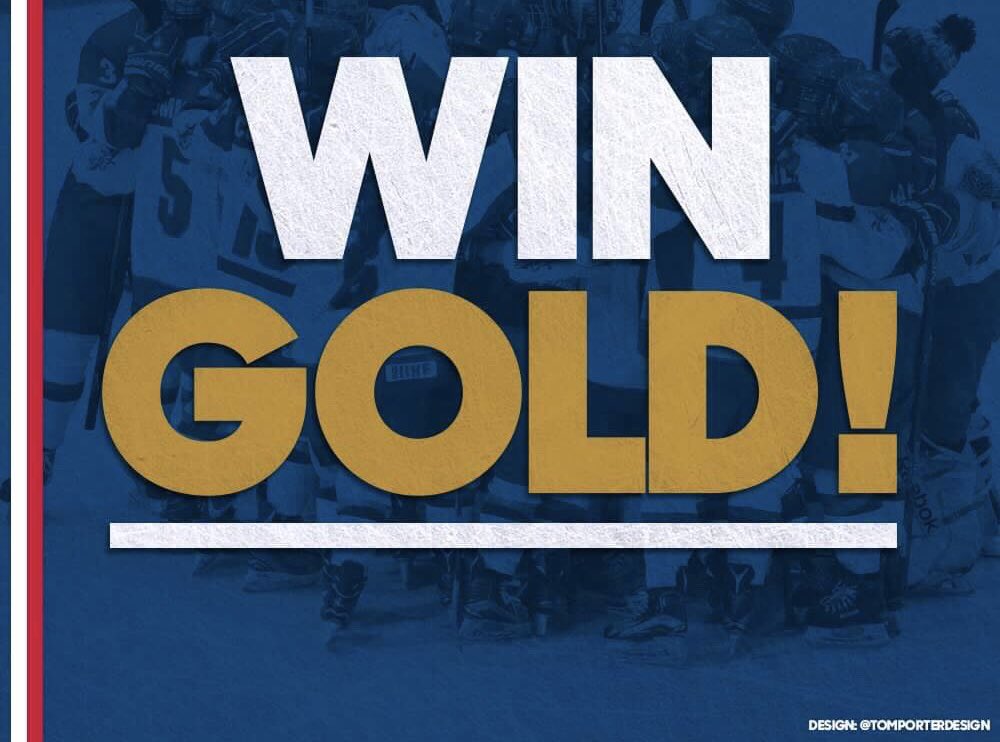 GB UNDER-18’S WIN GOLD!!!! Poland and Estonia are level at 3-3 after regulation time. So GB win promotion to Divsion I Group B. #LionsPride