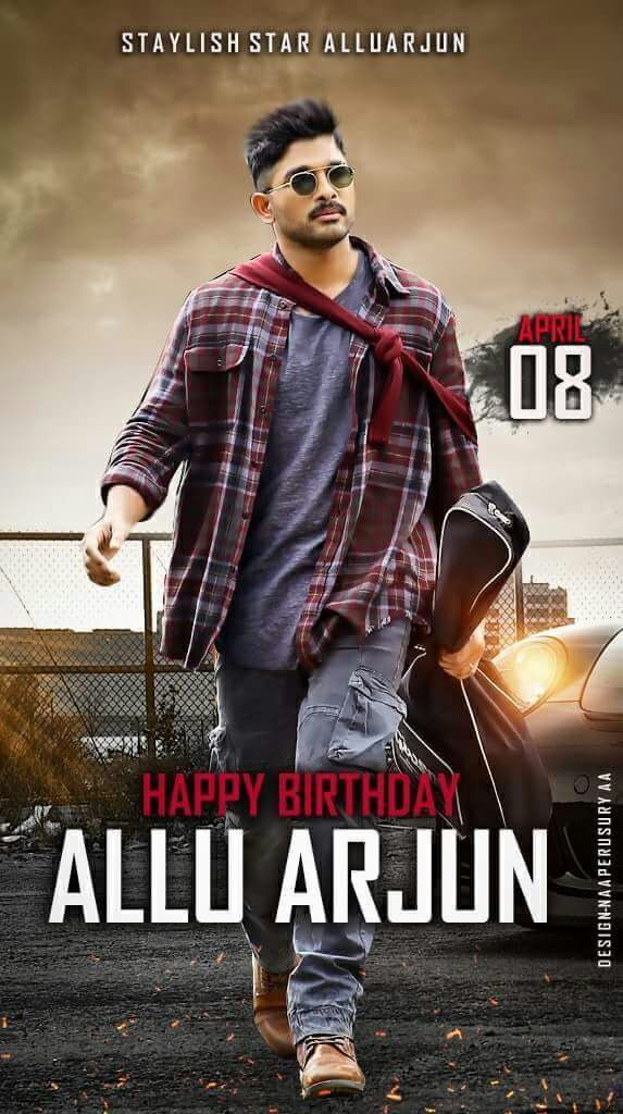 Happy birthday Stylish star Allu arjun 