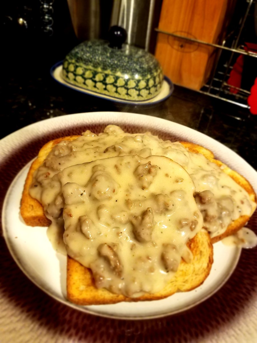 JiranRick's tweet image. Inspired by the @VickiGrafWSOC9 forecast for today, I decided to make myself a comfort breakfast...  #DoNotJudge