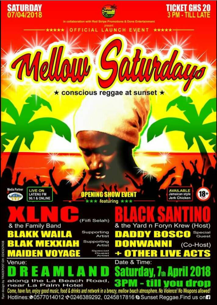 sunsetreggae1's tweet photo. Mellow Saturdays with XLNC https://t.co/CTTyk2wWO6