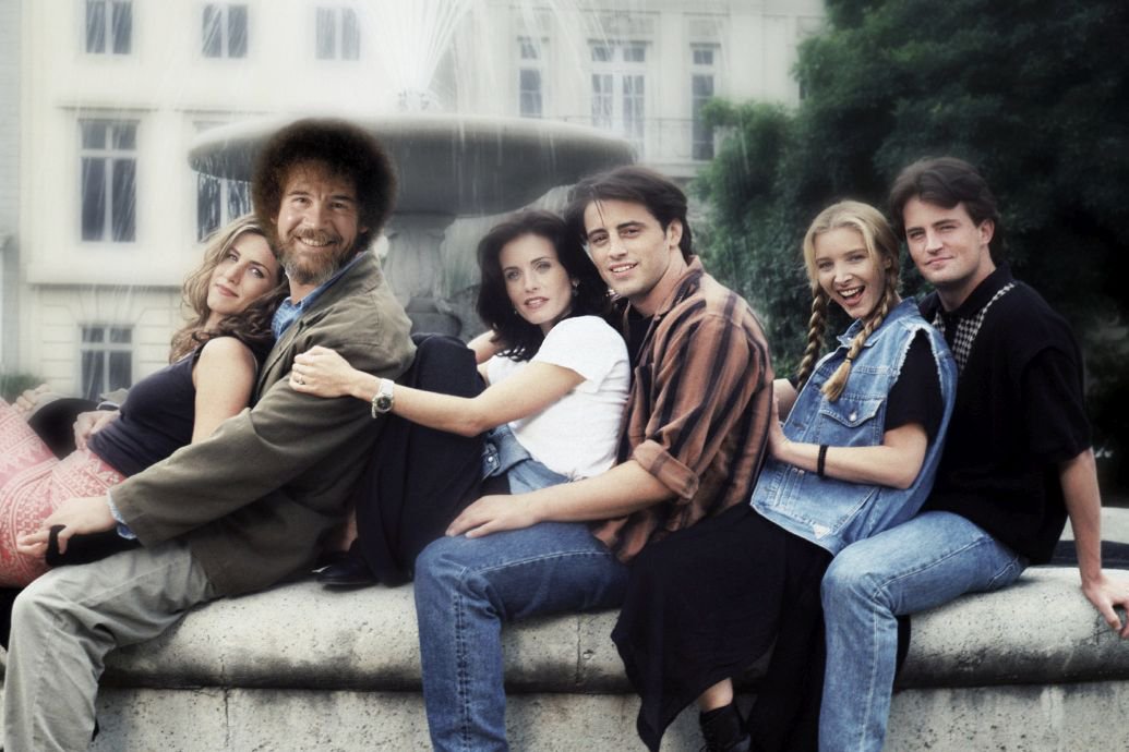 fearAndCoding's tweet image. Bob Ross from Friends