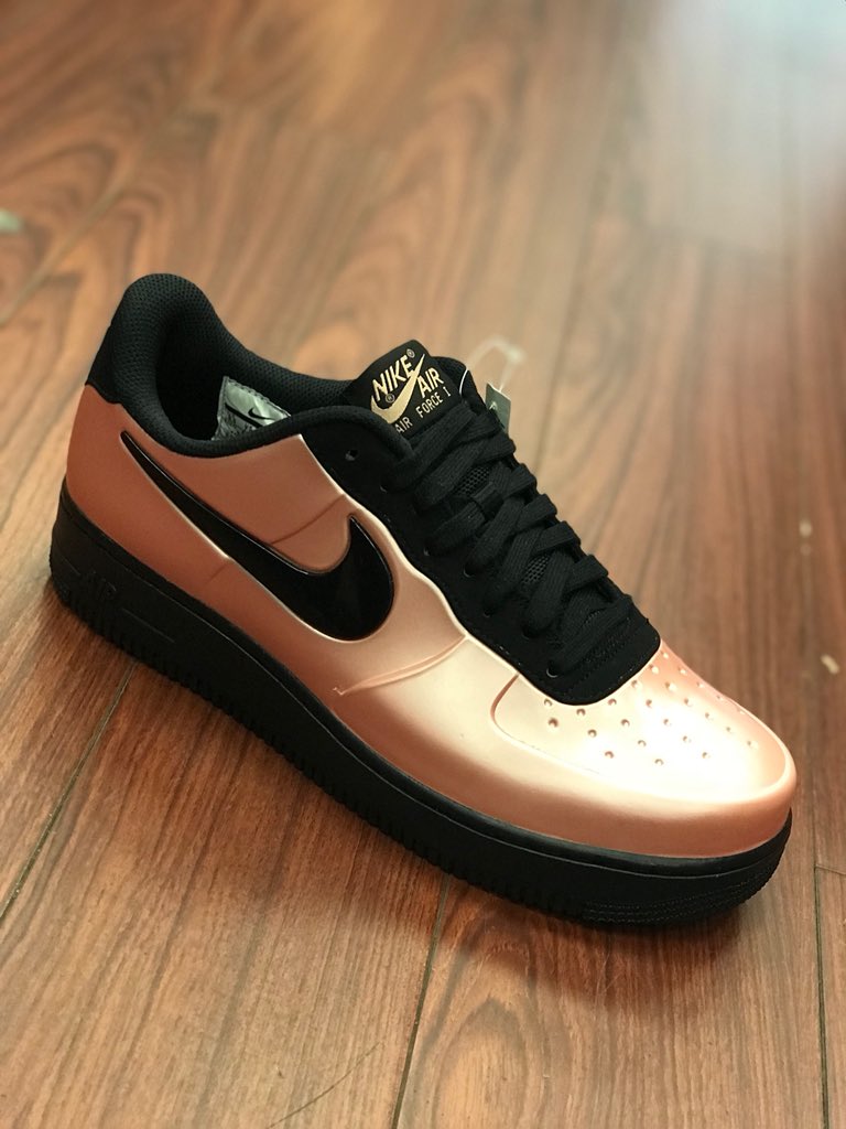 nike air force 1 foamposite pro cup coral stardust black