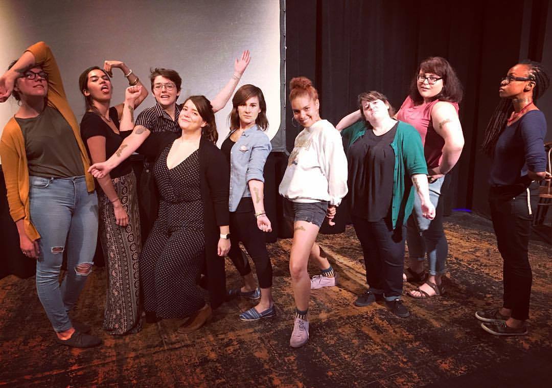 phitcomedy's tweet photo. Saturday nights at PHIT bring music, laughter &amp; more:
7:00 Thank You, Places
8:00 @HoochImprov &amp; Dutch 
9:00 Fezziwig Dreams of Electric Sheep
10:00 Deep State &amp; Dunk Tank
Buy tickets online (no fees!) https://t.co/3m8oLgsDDp https://t.co/aFo6I58W2K