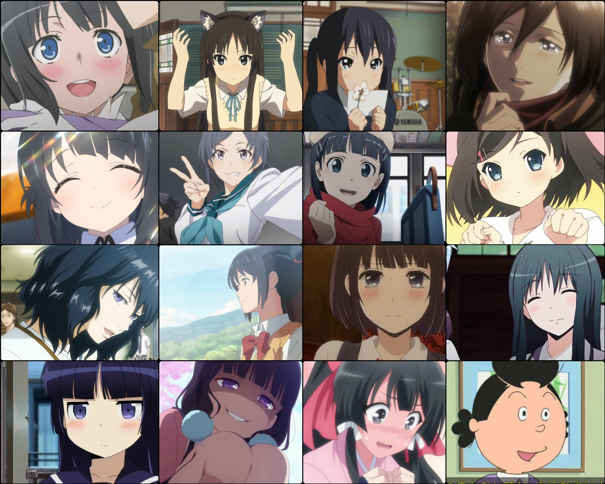 ひじりせーら あなたは黒髪キャラと茶髪キャラどちらが好きですか アニメ キャラクター T Co Htmvtwrcqz Twitter