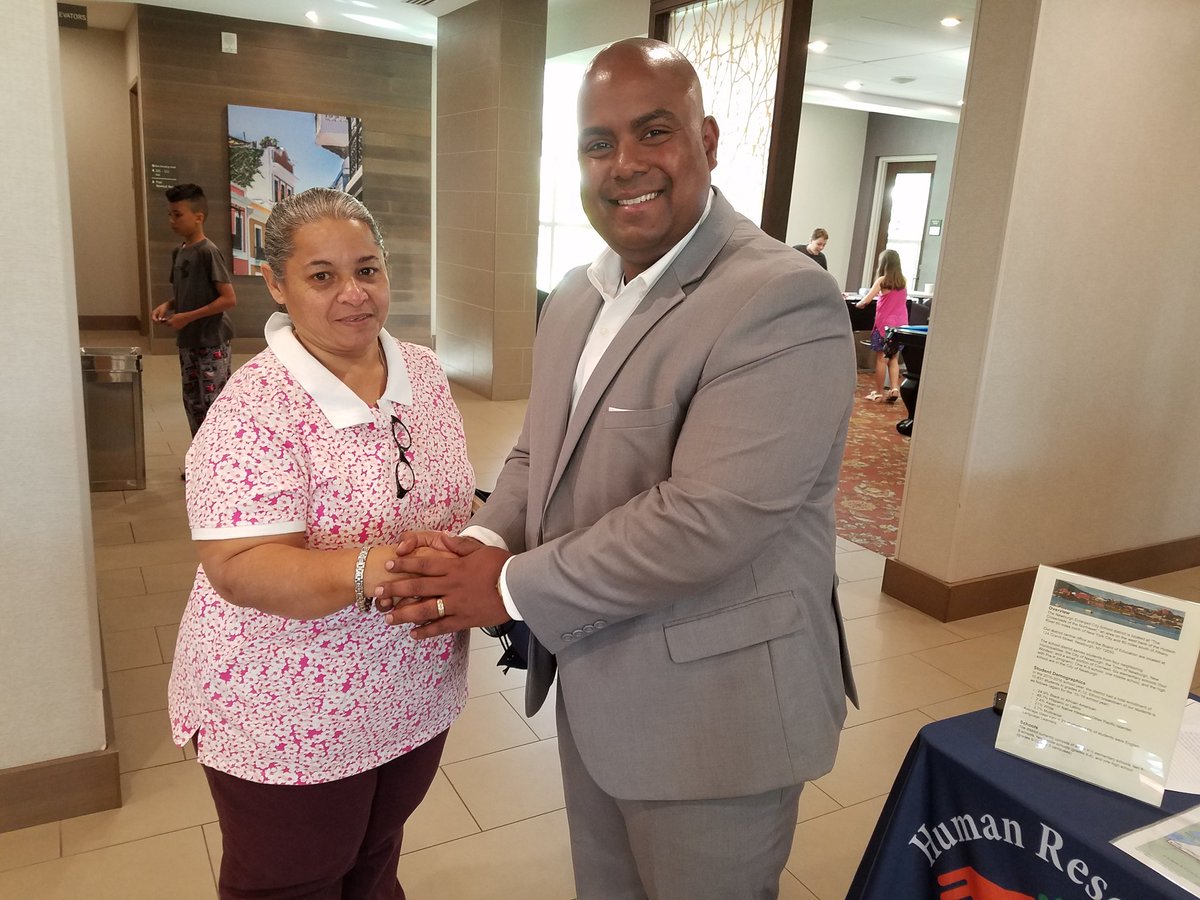 Dr_P_Roman's tweet photo. Great things happening in Newburgh!  Thanks to our BOE and Dr. Padilla for supporting our recruitment efforts in Puerto Rico!  We have had great screening interviews so far!  #PRfuerte #great thingsinnewburgh https://t.co/jGDmEWUVP3