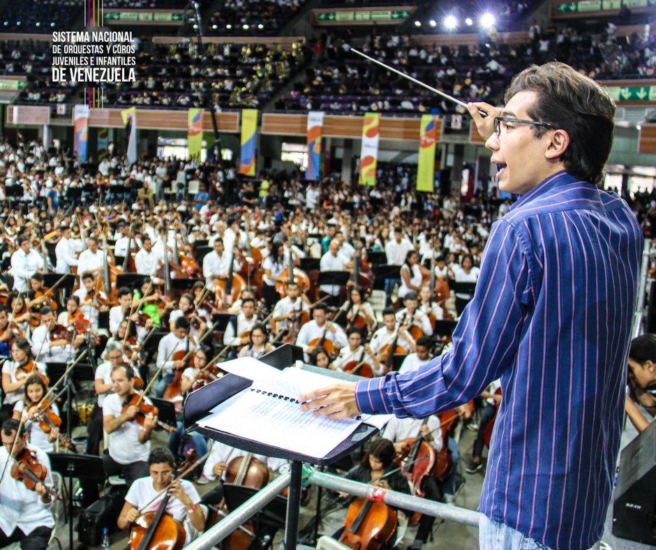 Gracias Maestro José Antonio Abreu por cambiar nuestras vidas, llenarlas de música y unirnos en un solo corazón #1MillónTocandoYLuchando