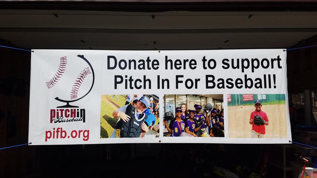 Our second annual <a href="/PitchInBaseball/">Pitch In Baseball</a> equipment drive will begin soon.  We will be tweeting all day recognizing businesses and individuals that are contributing to the cause.  Just over 30 degrees in Chicago, but we are toughing it out!