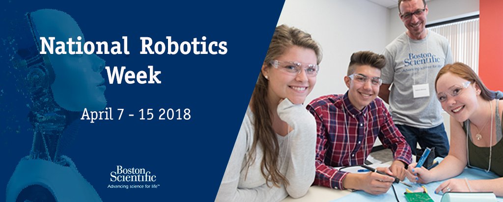We're celebrating #Roboweek and wishing luck to all the <a href="/FIRSTweets/">FIRST</a> teams &amp; students we support as they compete in hopes of making it to the <a href="/FRCTeams/">FIRST Robotics Competition</a> Championship! #BSCcommunity #omgrobots