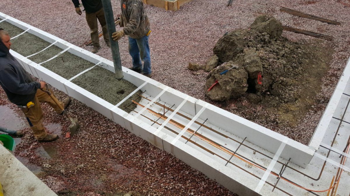 liteform's tweet image. Frost Protected Shallow Footings simplify the building process without compromising quality or performance. Learn more » bit.ly/2EyxjXW #LiteForm