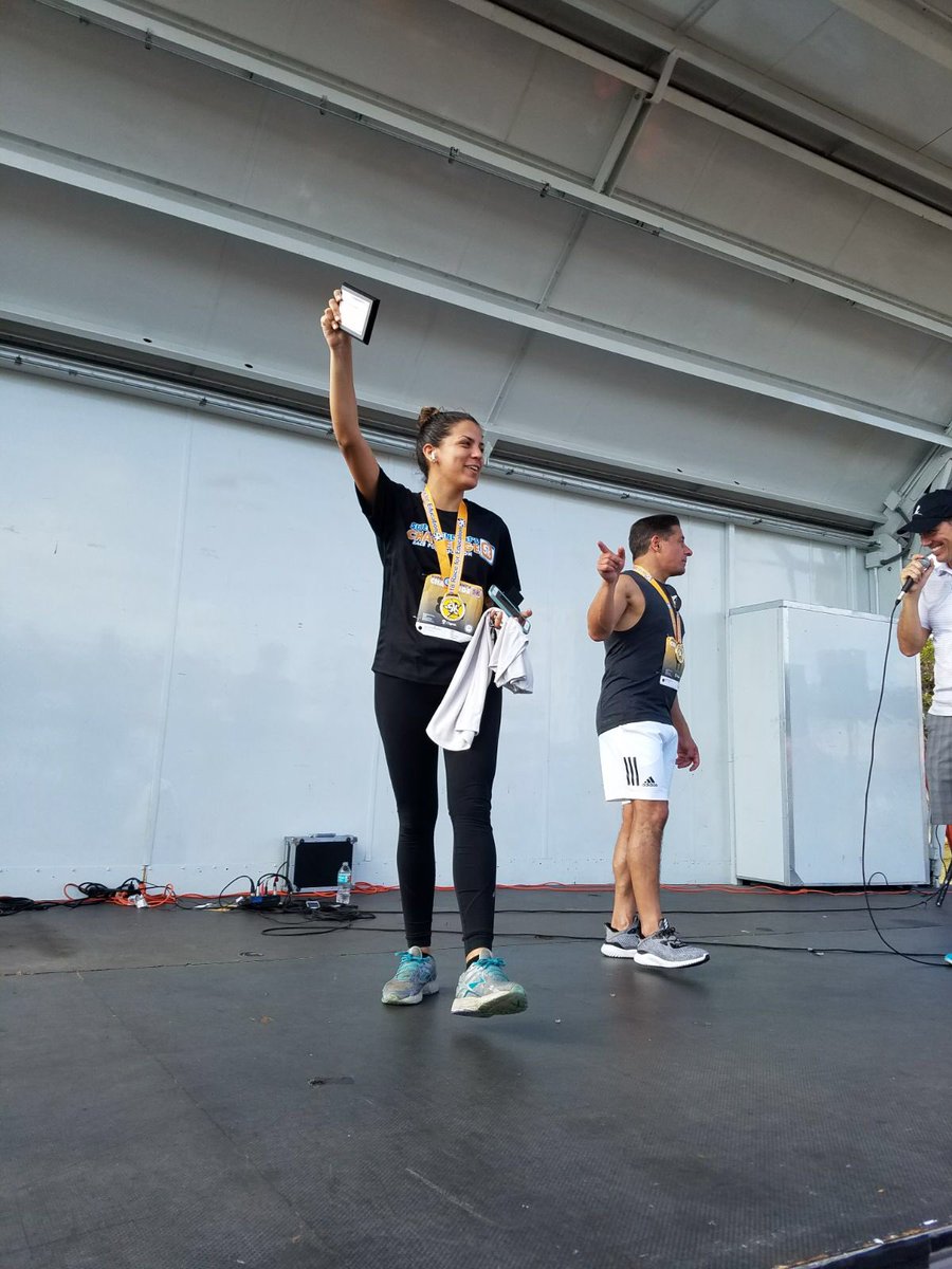 MASzeldaglazer's tweet photo. CONGRATULATIONS Mrs. Ellis for winning 1st place in your age group and TOP 10 overall at the @miamisup 5K!!! #MASisMORE #masvocal #ArtistsWhoRun #Sup5K https://t.co/DtCur26fkh