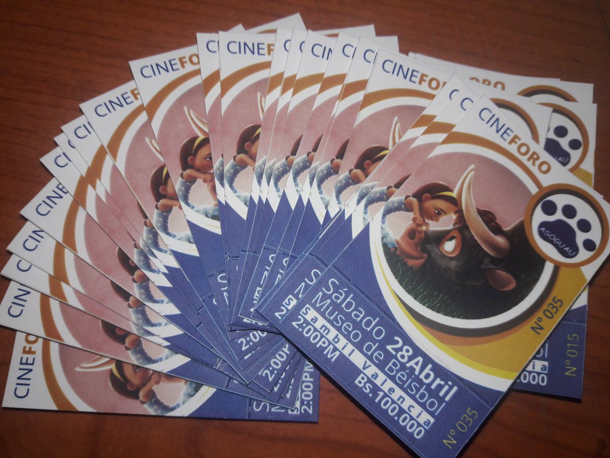 ASOGUAU's tweet photo. Quedan sólo 32 entradas disponibles para asistir al #CineForoFamiliar #Sab28
Contáctanos al 02418975671 y reserva con tiempo!! https://t.co/8hIr9bWiXV