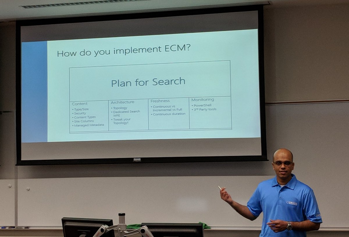 TBelgarde89's tweet photo. Babu Shafi presentation. #OSPUG https://t.co/XzuVc2g0cD