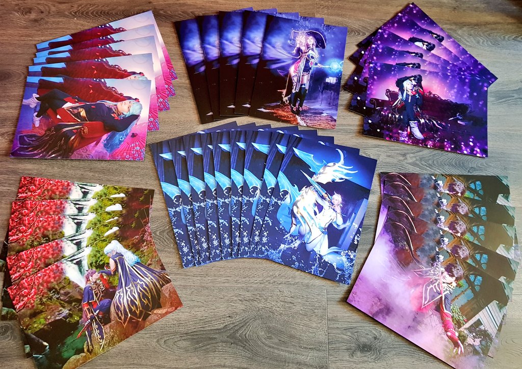 DemonicInnocenc's tweet photo. Wir haben wieder 6 neue #Prints für euch zusammen gestellt ☺ und 3 davon gibt es auch als "Swarovski Edition" 💎
📸: @Avarcair , @o0Yulice0o und @Solliefoto
#TalesofZestiria #Sorey #Mikleo #Cosplay #FotoCon2017 #Dedeco2018 https://t.co/HJhzW6Hk2C