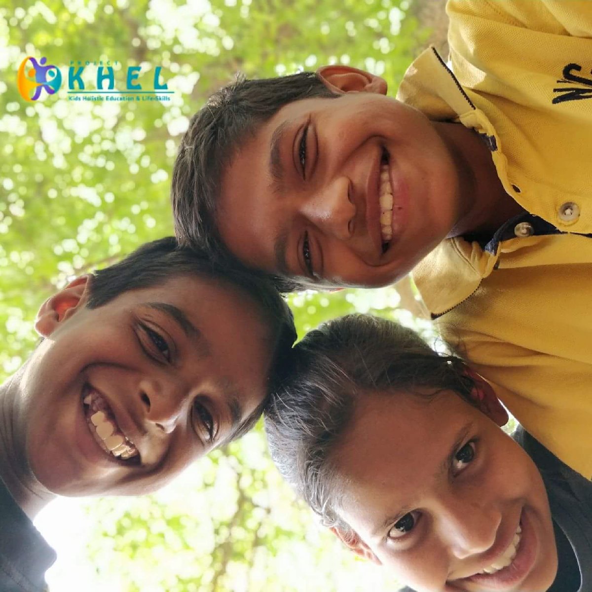 ProjectKHEL's tweet photo. We're carrying our own sunshine to Delhi ❤️ #StephensOpen 
#playforpeace #smiles #spreadhappiness #happychildren #playfordevelopment #playmatters #ultimatefrisbee #mixedgroups #storiestotell https://t.co/PBNQTMMTu9