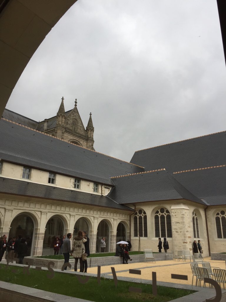 AnneLion35's tweet photo. #TEDxRennes2018 inspirant... tout comme ce lieu ! https://t.co/ogxnxuLjkn