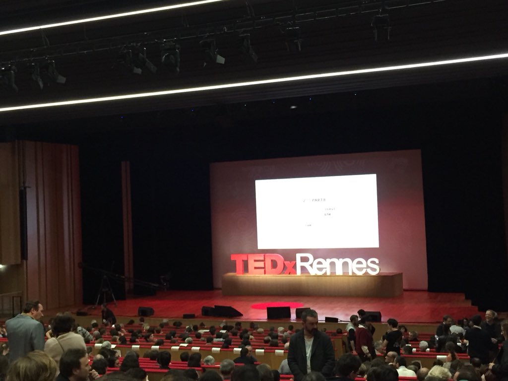 AnneLion35's tweet photo. #TEDxRennes2018 inspirant... tout comme ce lieu ! https://t.co/ogxnxuLjkn