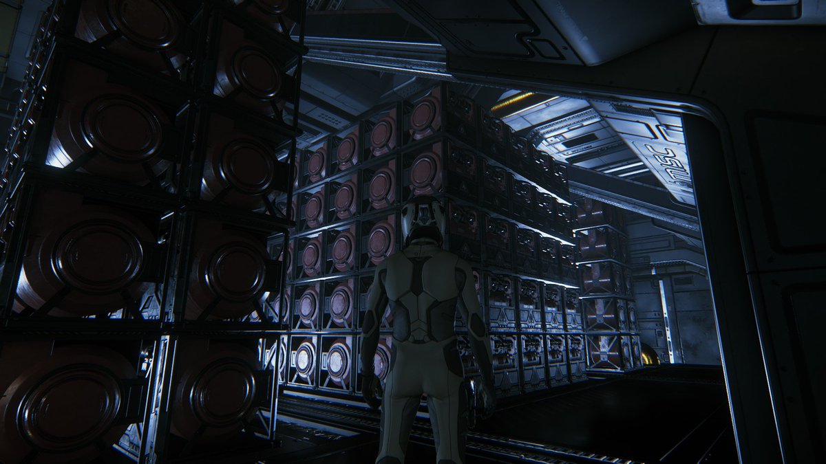 hellishape21's tweet photo. My Gemini was hungry.. I stand before you as a very.... still poor man cause profits trading stuff sucks! Super pretty though and much more stable than last patch. #starcitizen #3.1.1 @SHACKLETON_ENT @RobertsSpaceInd https://t.co/SQ2Imtw27m
