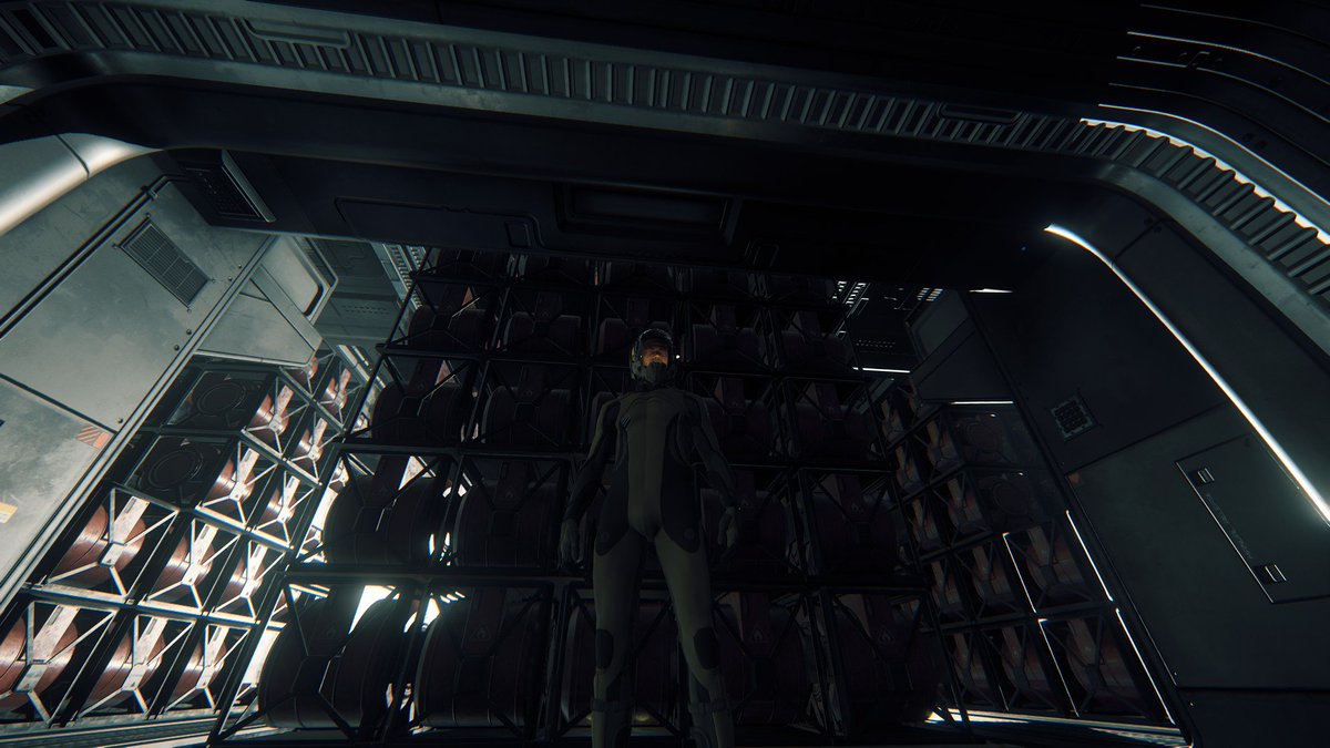 hellishape21's tweet photo. My Gemini was hungry.. I stand before you as a very.... still poor man cause profits trading stuff sucks! Super pretty though and much more stable than last patch. #starcitizen #3.1.1 @SHACKLETON_ENT @RobertsSpaceInd https://t.co/SQ2Imtw27m