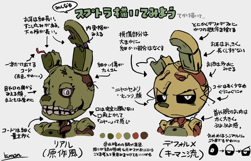 一般のキーマンおじさん בטוויטר 春だよスプトラ描こうキャンペーン