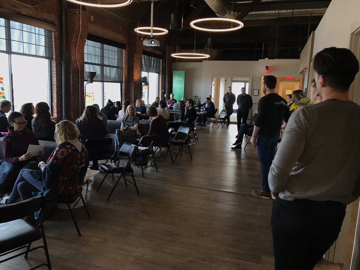 loucamerlengo's tweet photo. Room full of volunteer philanthropists helping #nonprofits with resource mapping in the @SVPPgh #FullCircle program. #svp https://t.co/4uhbCZFinV